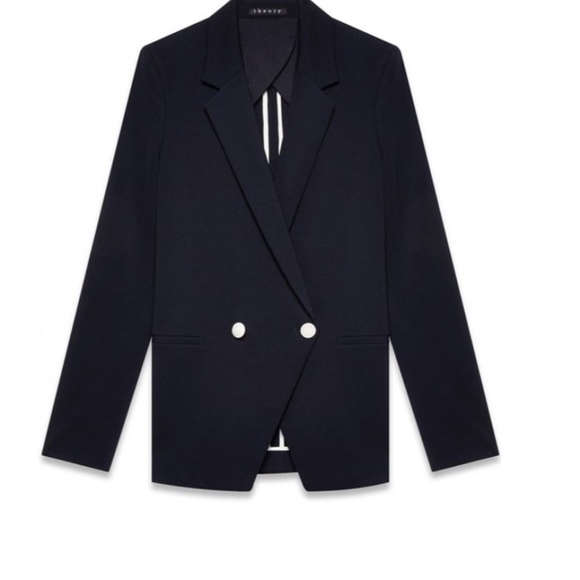 Theory Elkaey Refiner Double Breasted Blazer - Picture 4 of 8